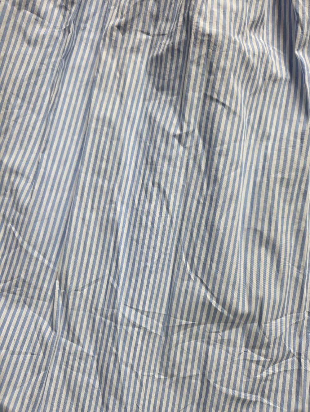 J. Crew Blue and White Striped Smocked Summer Cotton Dress - Picture 3 of 10